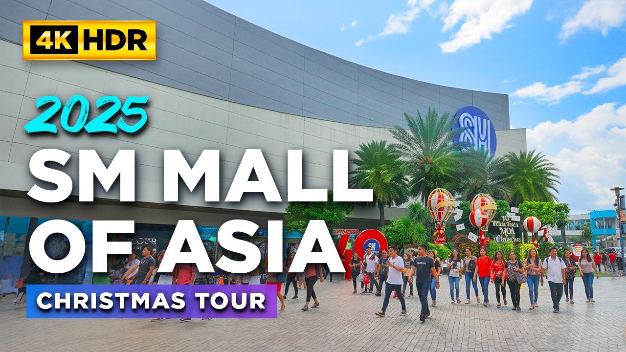 Christmas Rush at SM MALL OF ASIA 2025 | TOP Holiday Destination in the Philippines!