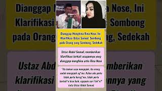 Download lagu Jawaban Ustads Abdul Somad Saat Di Anggap Menghina Rina Nose#beritaterkini#abdulsomad#viral mp3