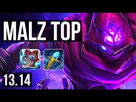 MALZAHAR vs GANGPLANK (TOP) | 4.3M mastery, 1500+ games, 6/2/8 | KR Diamond | 13.14