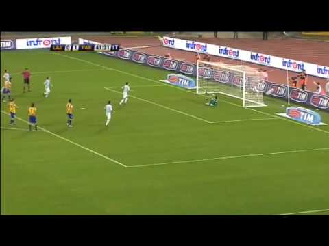 Calcio 2010 : J04 : Lazio Rome - Parme : 1-2