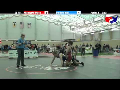 MichaelMi Mirra vs. Daniel Chaid at 2013 ASICS University Nationals - FS