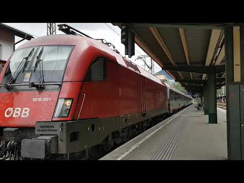1016 001 am IC 942 nach Wörgl Hbf | Schwarzach St. Veit