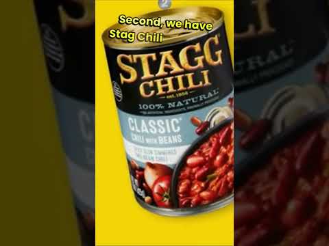 Canned Chili Showdown #cookingtips #food #nutritionhacks #musclebuilding #facts #proteinfacts