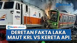 Fakta-fakta Kecelakaan KRL Vs KA Argo Bromo di Bekasi, Taksi Sudah Disetop Tapi Memaksa Maju