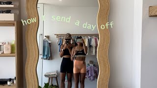 [vlog] workout, beach walk, rock pool, açai bowl /波がなくてサーフィンできない日の休みの日の過ごし方