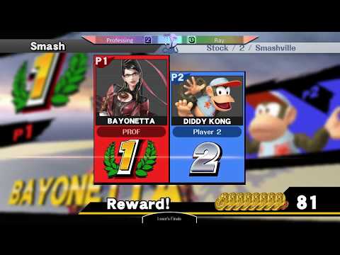 CSU #68 Loser's Finals: Professing (Fox/Bayonetta) vs Ray (Diddy Kong)