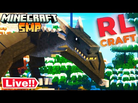 ShaktiisLive Gaming - Minecraft RL Craft Public SMP Live | Minecraft Hardest Mod Pack Live with Subs| Support for Dream PC