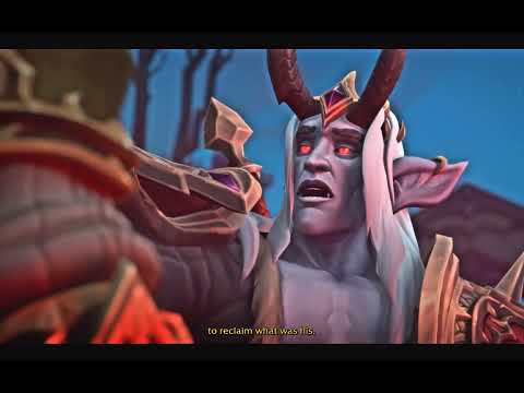 Sire Denathrius of Revendreth is faced by Renathal, huge quantities of anima are fed to the Maw...