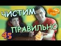 Как правильно чистить апельсин или мандарин - Отец и Сын №45 