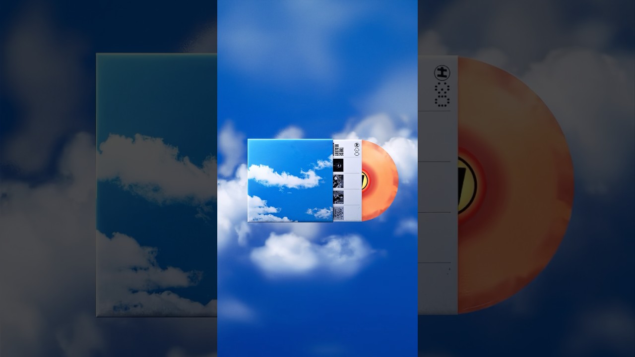 Netsky’s ‘Everybody Loves The Sunshine’ & ‘Memory Lane’ pressed onto a 12” orange sunburst vinyl 💿