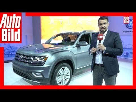 VW Atlas (2017) Presentation - Review/Details - Seven-seater SUV for the USA