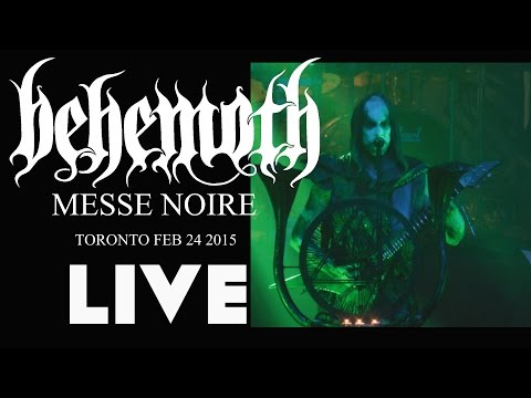 BEHEMOTH-MESSE NOIRE-LIVE HD TORONTO FEB 24 2015