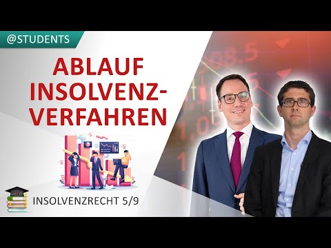 Ablauf des Insolvenzverfahrens | Insolvenzrecht 5/9