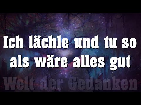 Ich bin Kaputt und Müde, lächle so, als wäre alles gut.