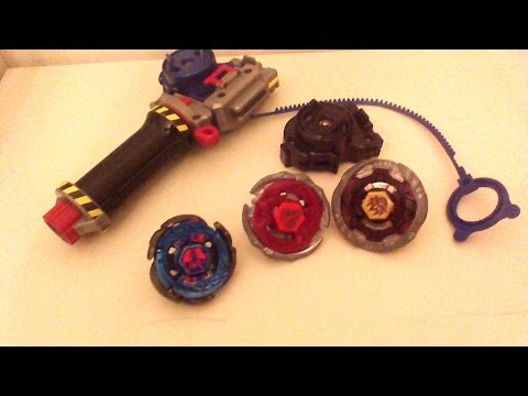 Beyblade Second Gen Lot2 unpackaging