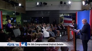 Glenn Thompson (R) and Kerith Strano Taylor (D) - PA 5th Congressional District Debate