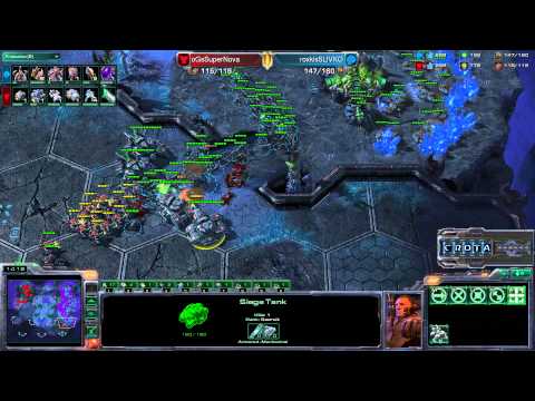 SuperNova (T) vs Slivko (Z) - G4 - StarCraft - SC1308