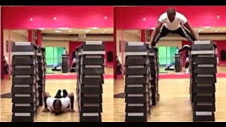 World Record Highest Flying Push Up 1.36m - Ahmed Kerigo