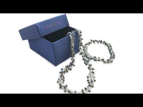 A Simple Twist - Beaded Necklace & Bracelet