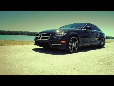 Mercedes Benz CLS 550 on 20" Vossen VVS-CV5 Concave Wheels / Rims