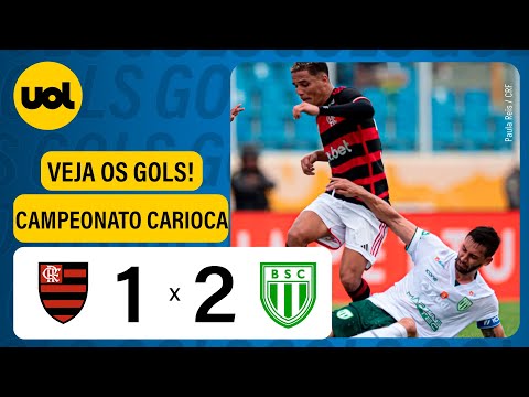 FLAMENGO 1 X 2 BOA VISTA RJ: CAMPEONATO CARIOCA, VEJA OS GOLS!