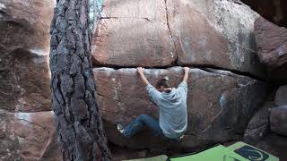 Video thumbnail de Travesonada, 6a+. Albarracín