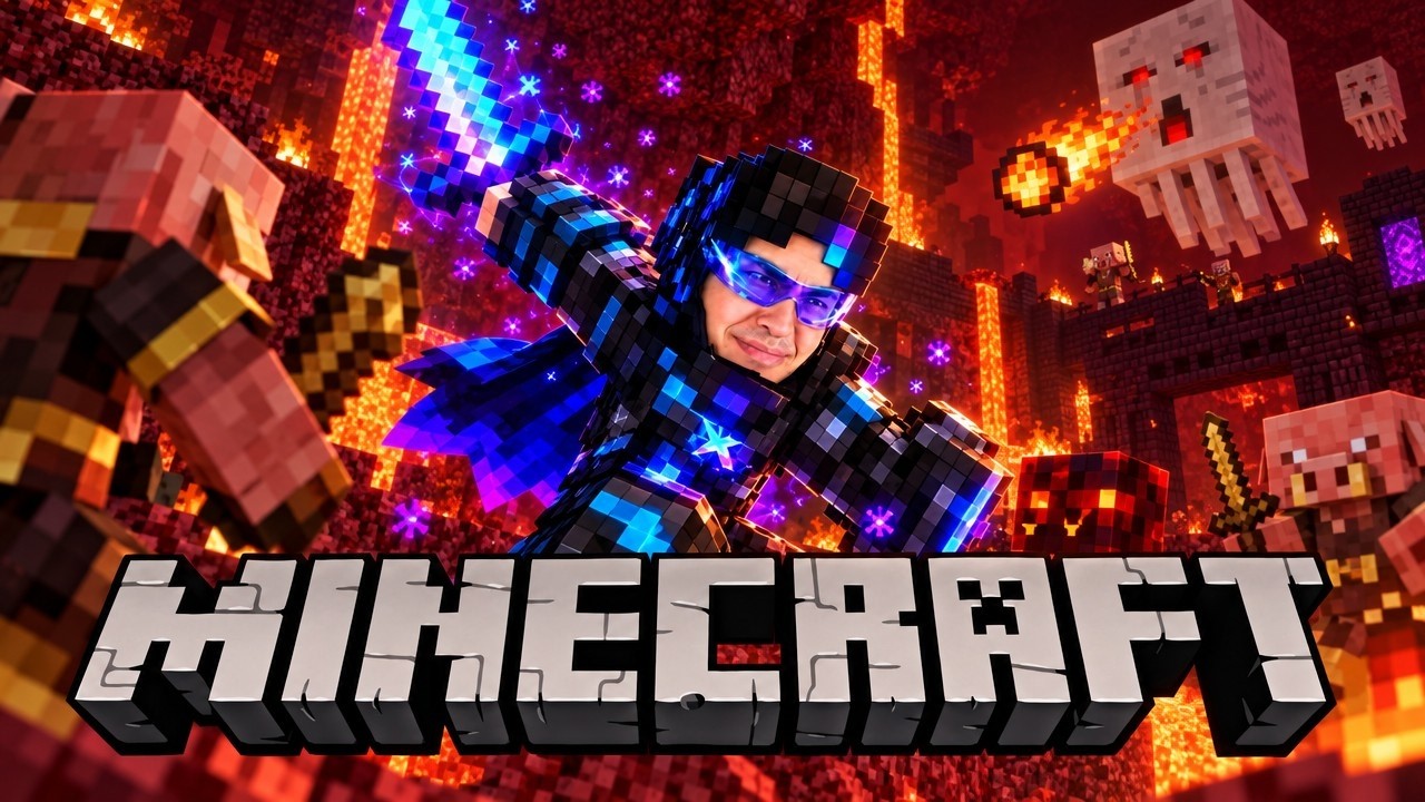 Minecraft - Hard - Part 4 😂 بالاخره رفتیم ندر