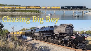 Chasing the legend of Big Boy through North Texas - UP4014 - Heartland of America tour!