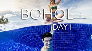 BOHOL | PANGLAO | HINAGDANAN CAVE | THE BELLEVUE RESORT | VLOG DAY 1: THE PHILIPPINES