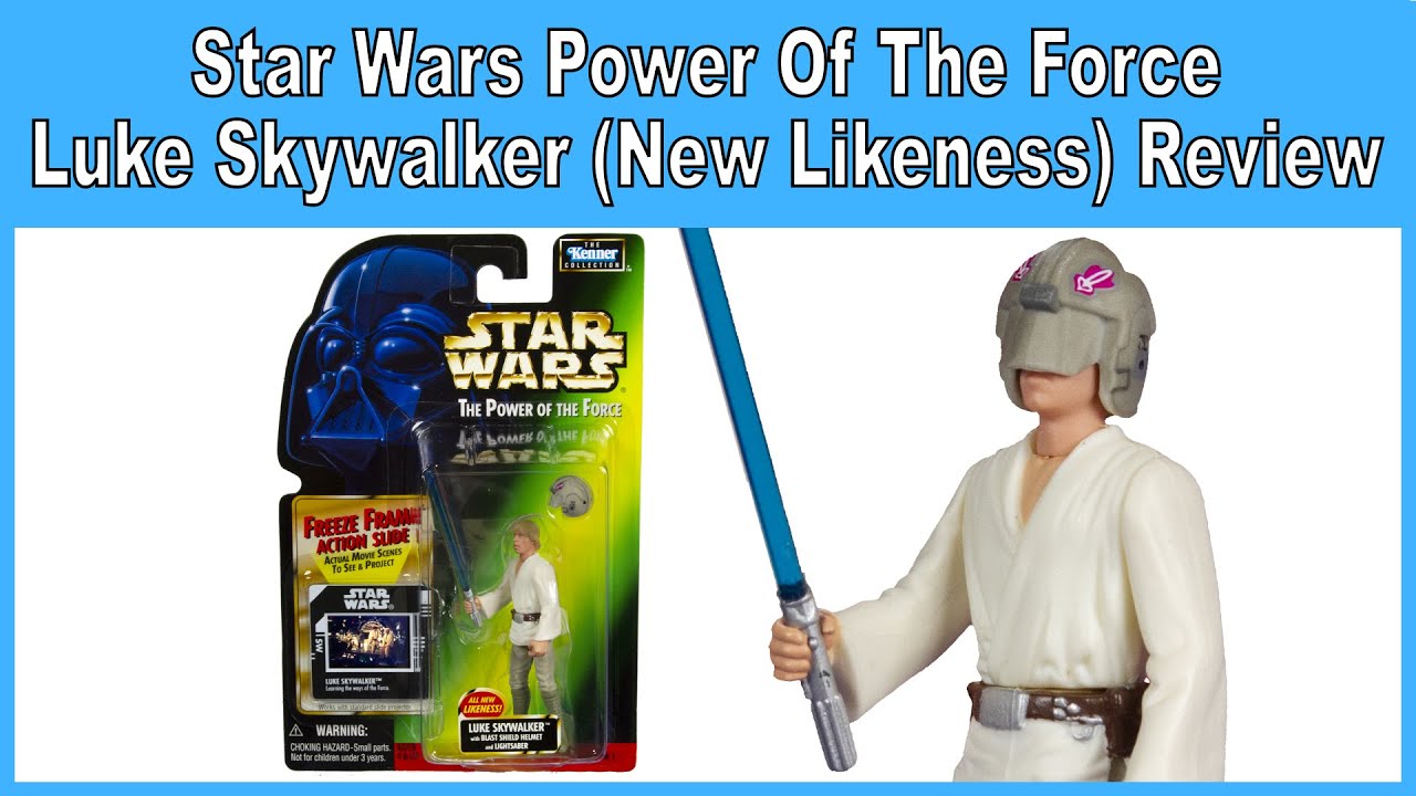 Star Wars Power of The Force Freeze Frame Luke Skywalker (All New Likeness) Review