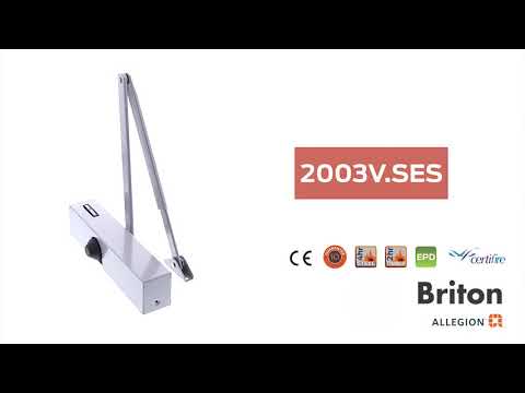  Briton 2003V | Door Closer | Product 360 Video