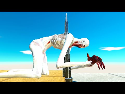Who Can Avoid Giant Spikes Trap - Animal Revolt Battle Simulator