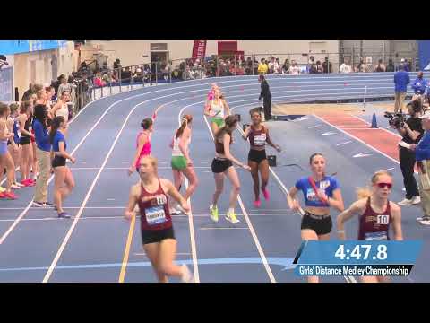 Girls' Distance Medley Championship Final Heat 1 - Nike Indoor Nationals 2024 [Full Race Replay]