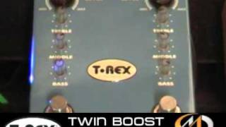 Video thumbnail for T-REX TWIN BOOST by Goldmusicsrl