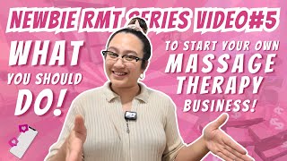 What You Need to Know When Starting Your Own Massage Therapy Business 