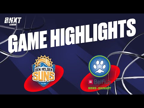 Den Helder Suns vs. Belfius Mons-Hainaut - Game Highlights