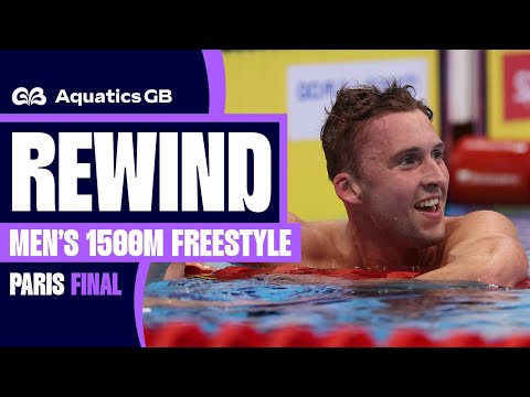 Jervis stamps his Olympics ticket | Men's 1500m Freestyle | Aquatics GB Swimming Championships 2024