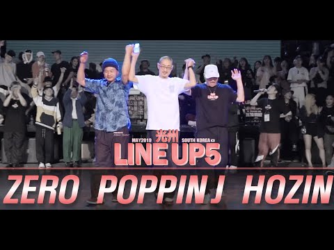 POPPING ZERO / POPPIN J / HOZINㅣJUDGE SHOWCASE ㅣ2019 LINE UP SEASON 5