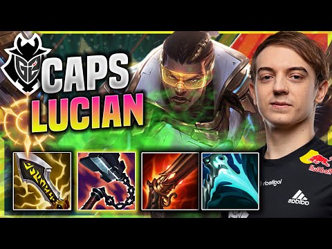 CAPS BRINGS BACK LUCIAN MID! - G2 Caps Plays Lucian MID vs Ryze! | Season 11