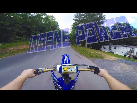 This bike’s POWER is INSANE - YZ250 BIG BORE