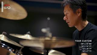 Yamaha Tour Custom Snare Drums featuring Shoji Hirakawa