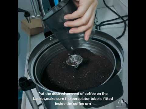SYBO Kitchen Coffee Urn Percolating Process