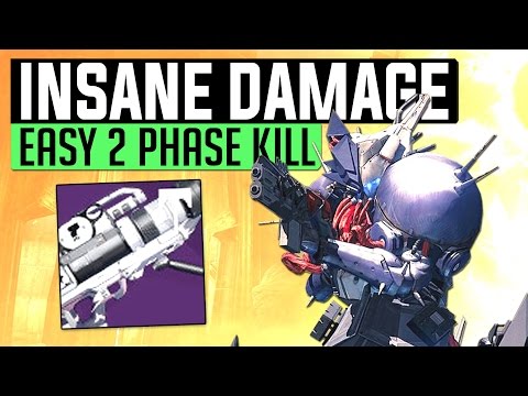 Destiny | EASY 2 PHASE AKSIS CHALLENGE! - 'Unto Dust 00' Insane Rocket Launcher Damage!