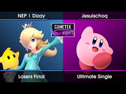 Gametek Night 2023.09 Losers Final - Dizay (Rosalina) Vs. Jesuischoq (Kirby) SSBU Ultimate