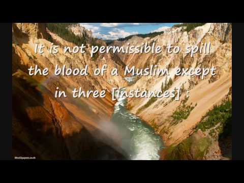 Nawawi Hadith #14 - The Prohibition of the Blood of a Muslim and the Reasons for Shedding it