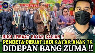 Download lagu GANAS‼️Pendeta ini Hilang Kesabaran, Ribuan Umat Kristen jadi Mualaf dan Memuji Bang ZUMA mp3