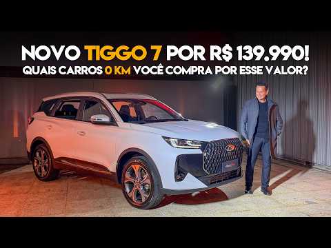 Novo Tiggo 7 por R$ 139.990! Quais carros você compra por esse preço?