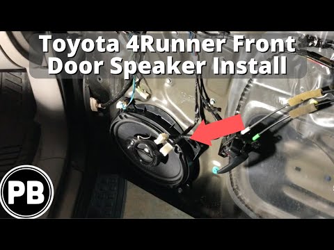 2003 - 2009 Toyota 4Runner Front Door Speaker Install