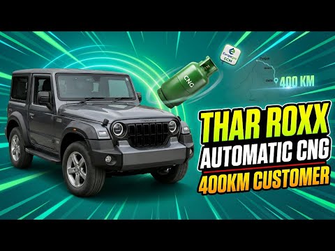 Mahindra Thar Roxx CNG video