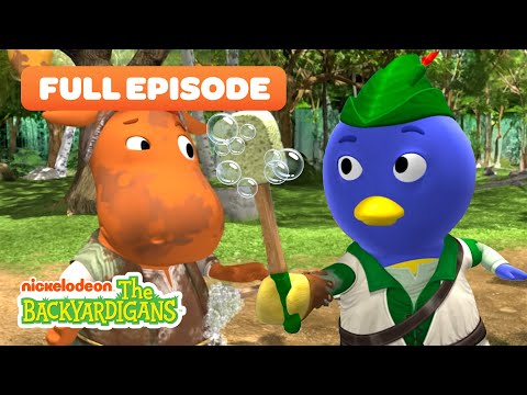 Pablo is Robin Hood the Clean & Rescues Stinky Villagers! 🫧 Full Episode | The Backyardigans
